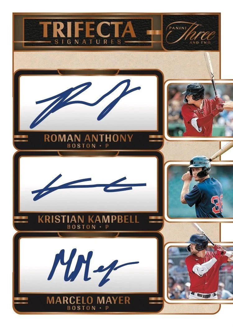 2025 Panini Three and Two Baseball FOTL Trading Cards