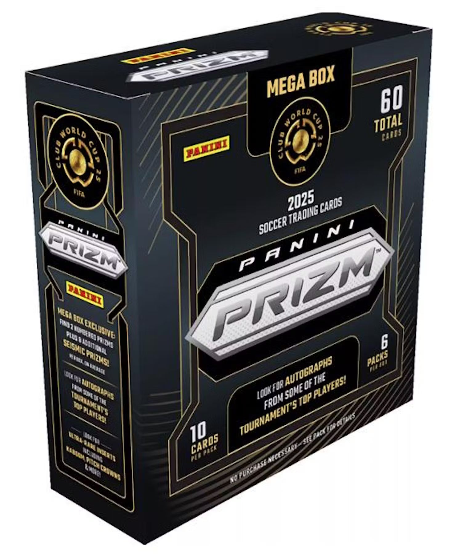 2025 Panini Prizm FIFA World Cup Soccer Mega Trading Cards