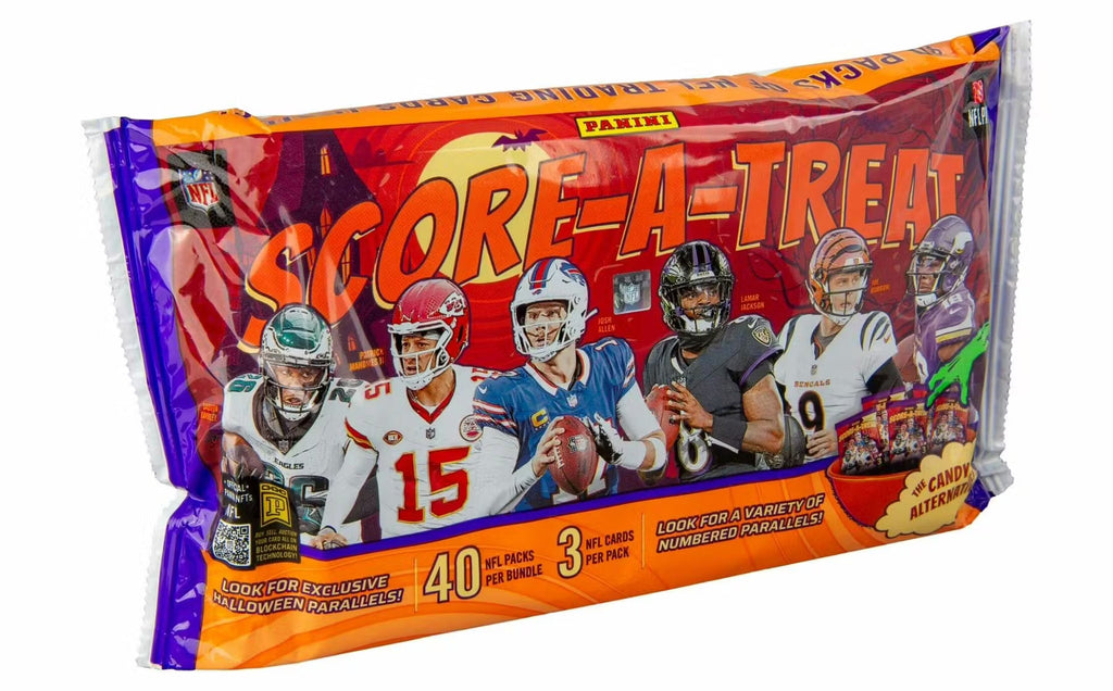 2025 Panini Score-A-Treat Halloween Football Trading Cards