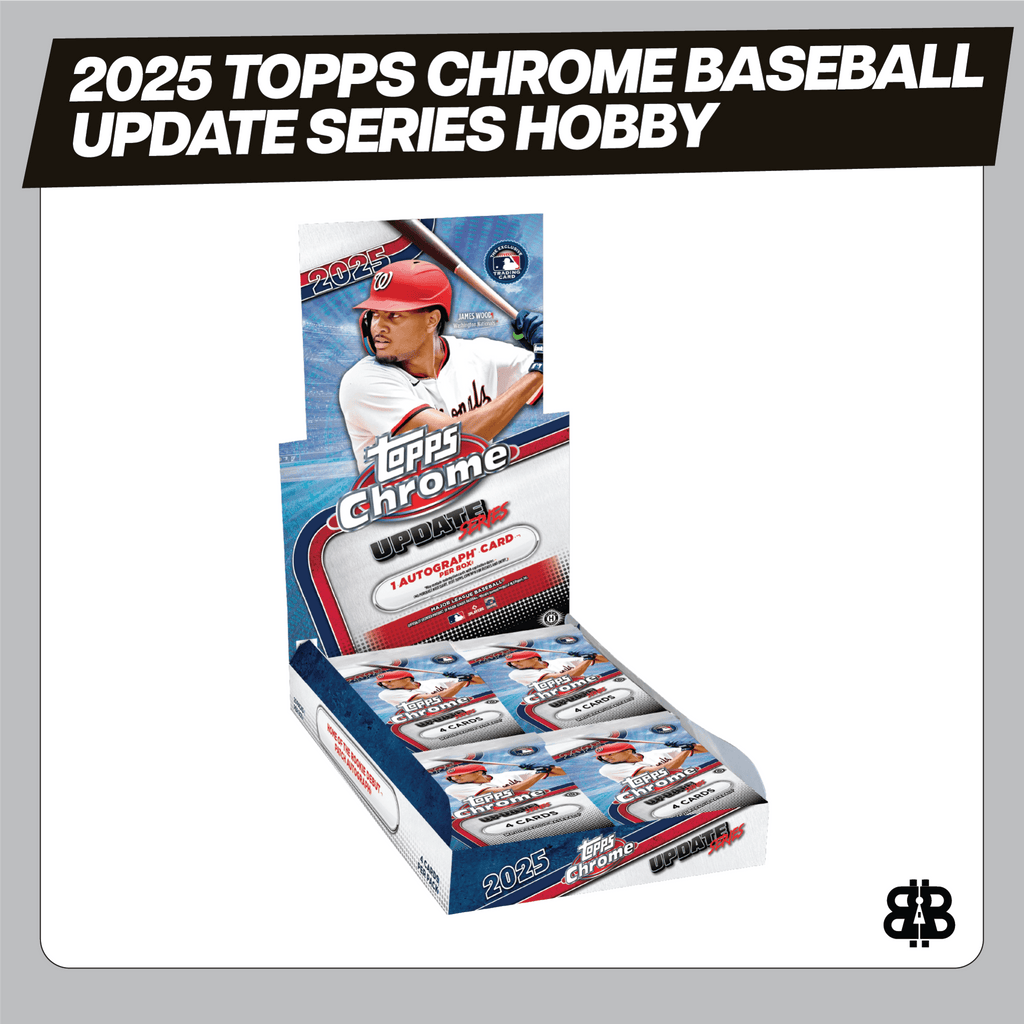 2025 Topps Chrome Baseball Update Series Hobby Trading Cards LV