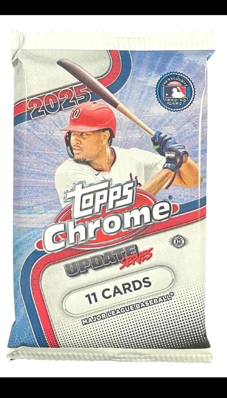 2025 Topps Chrome Baseball Updated Series Jumbo Trading Cards LV