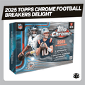 2025 Topps Chrome Football Breakers Delight Trading Cards LV