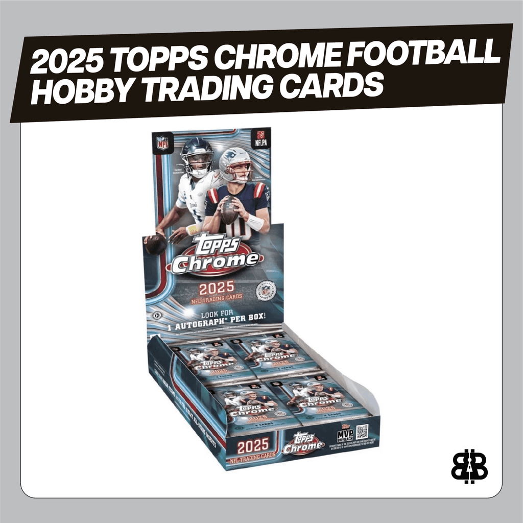 2025 Topps Chrome Football Hobby Trading Cards LV