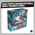 2025 Topps Chrome Football Mega Trading Cards LV