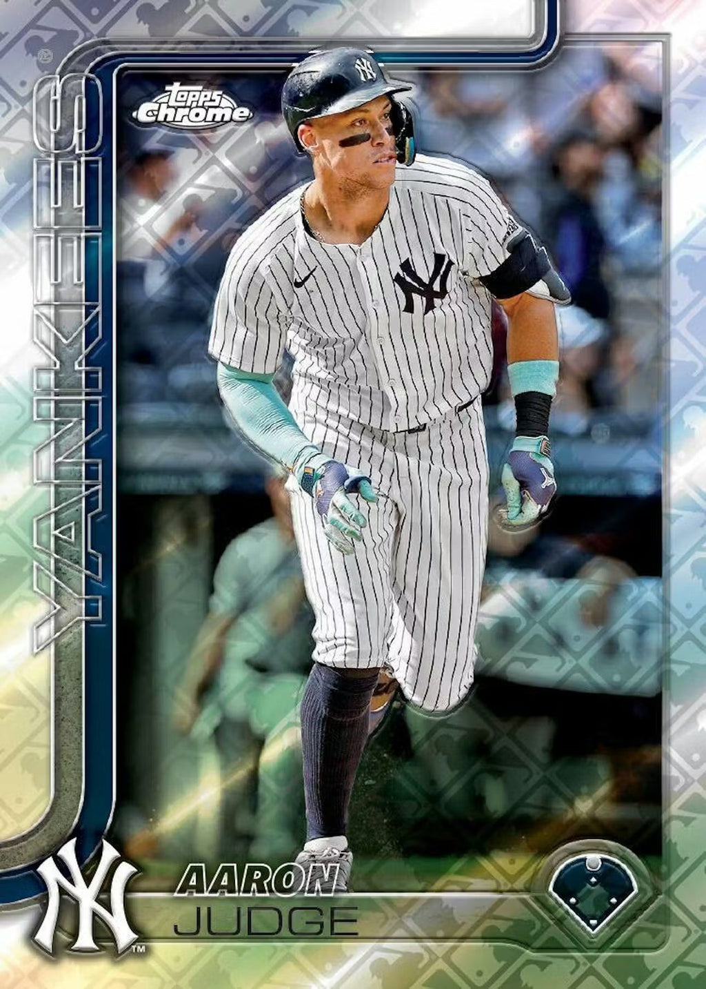 2025 Topps Chrome Baseball Logofractor Edition Trading Cards