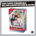 2025 Topps Chrome MLS Major League Soccer Blaster Trading Cards LV