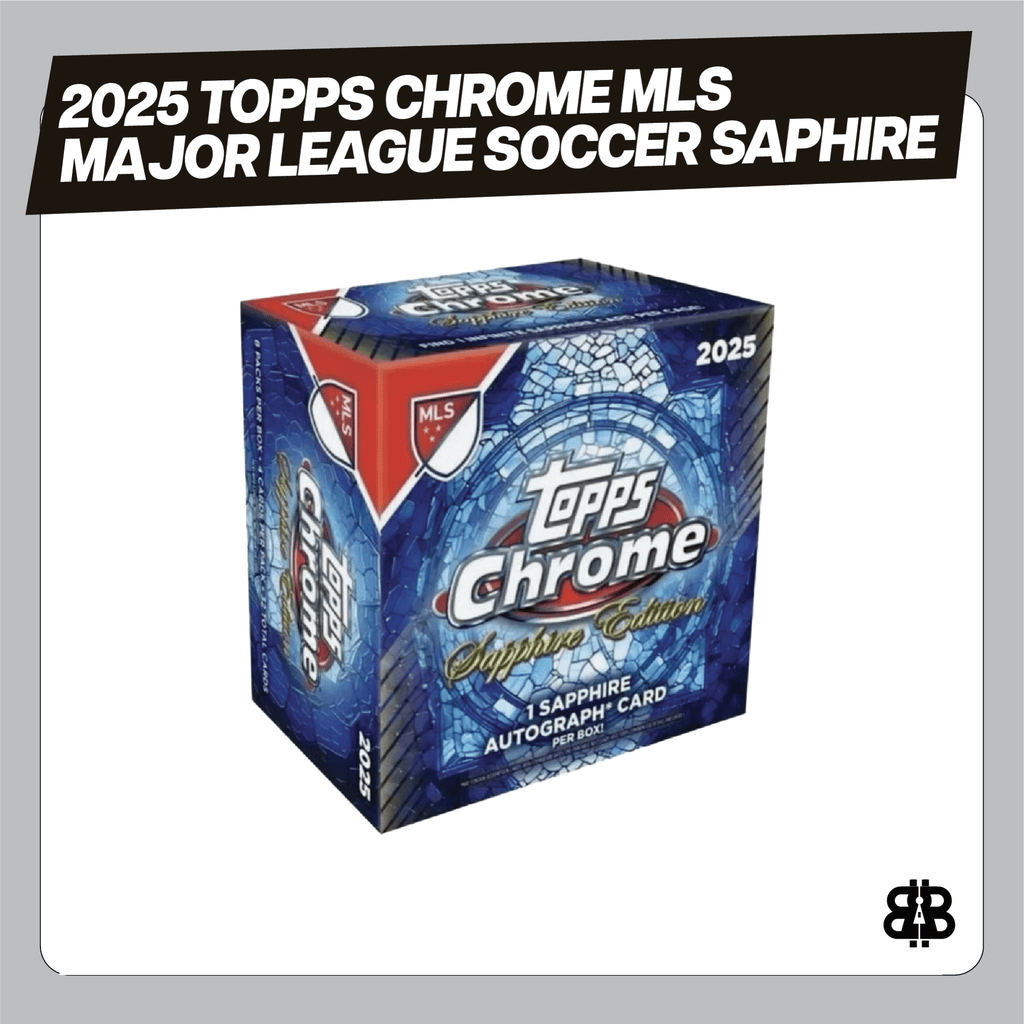 2025 Topps Chrome MLS Major League Soccer Saphire Edition Trading Cards LV