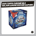 2025 Topps Chrome MLS Major League Soccer Saphire Edition Trading Cards LV