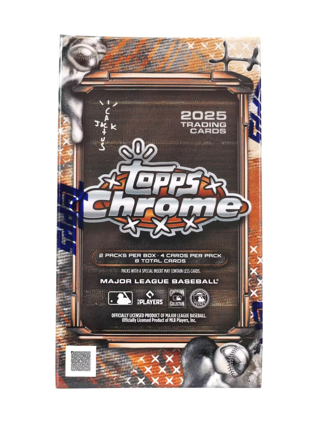2025 Topps Chrome X Cactus Jack Fanatics Fest NYC Exclusive Baseball Trading Cards