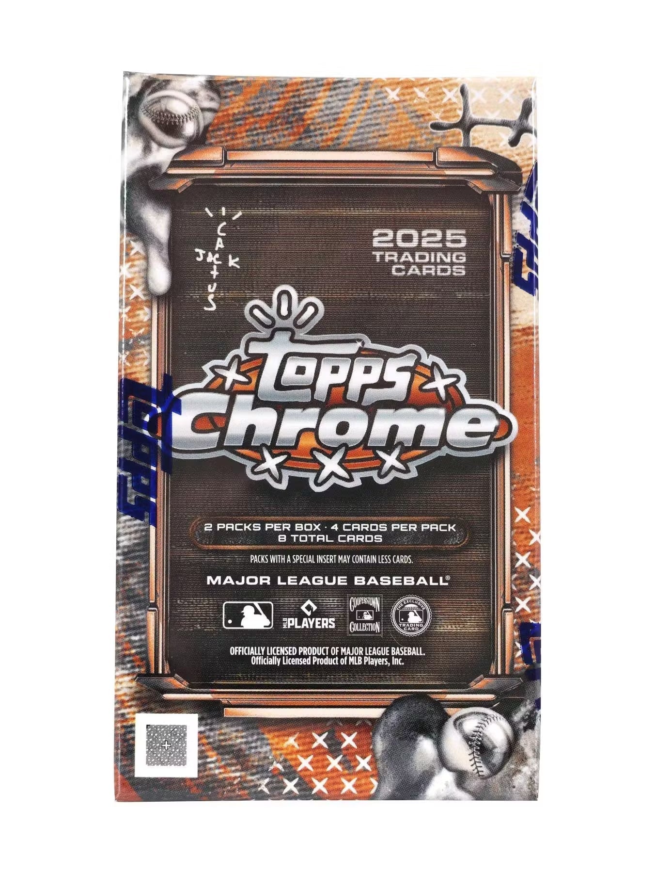 2025 Topps Chrome X Cactus Jack Fanatics Fest NYC Exclusive Baseball Trading Cards