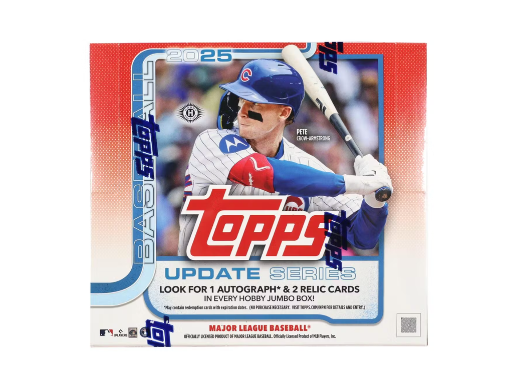 2025 Topps Update Series Baseball Hobby Jumbo Trading Cards