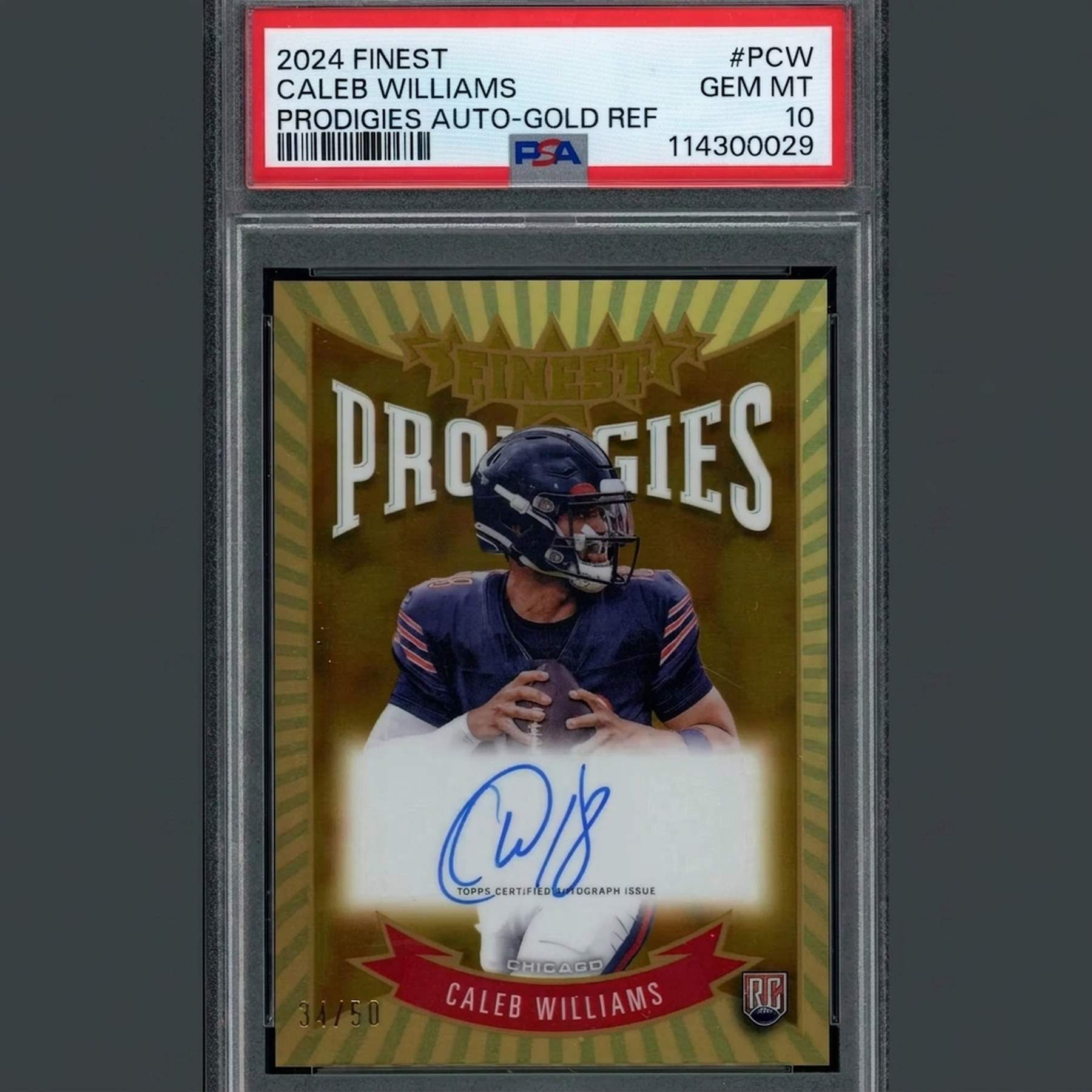 2026 Hit Parade Football Graded Card It s A 10 Series 1 Hobby 10 Box Case (Ships Sealed Only)
