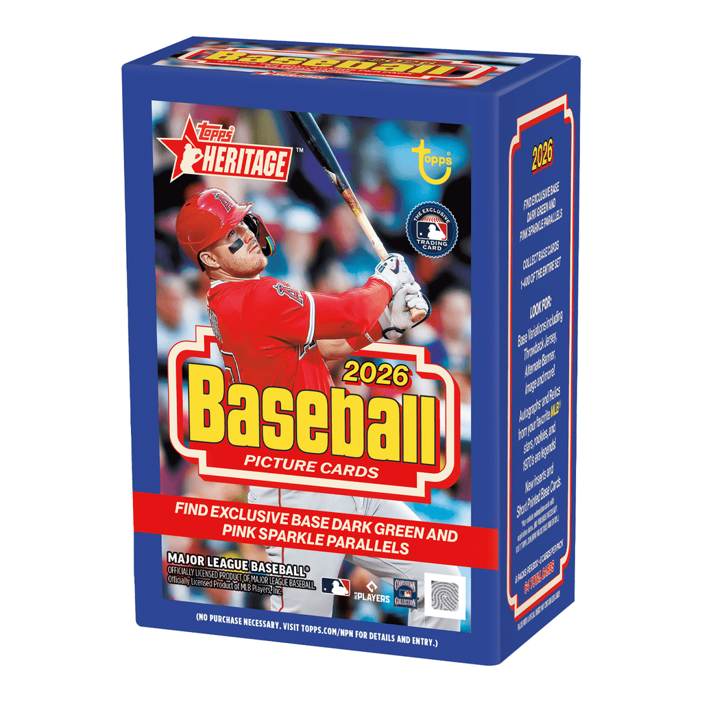 2026 Topps Heritage Baseball Blaster Trading Cards