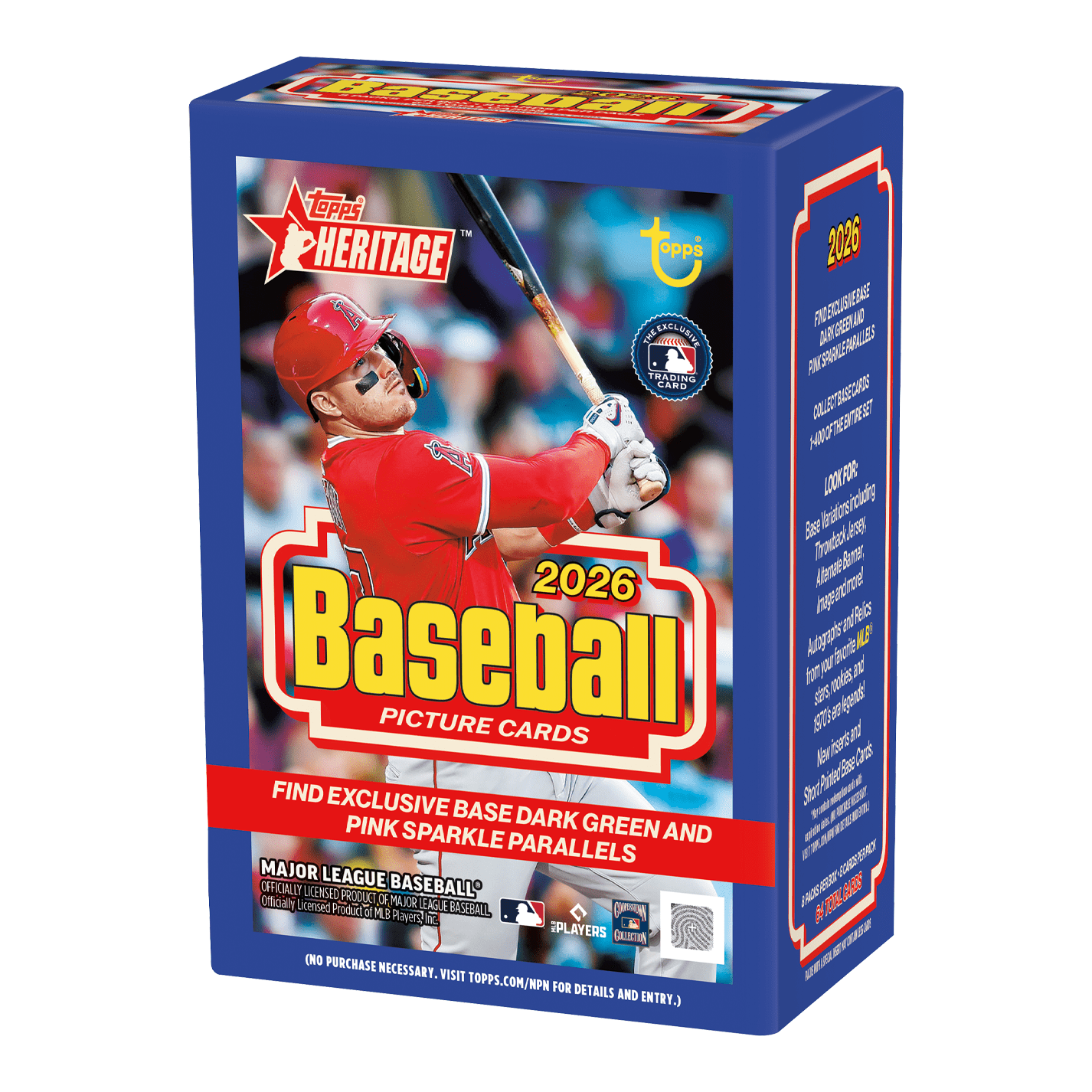 2026 Topps Heritage Baseball Blaster Trading Cards
