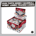 2026 Topps Series 1 Baseball Hobby Jumbo Trading Cards LV