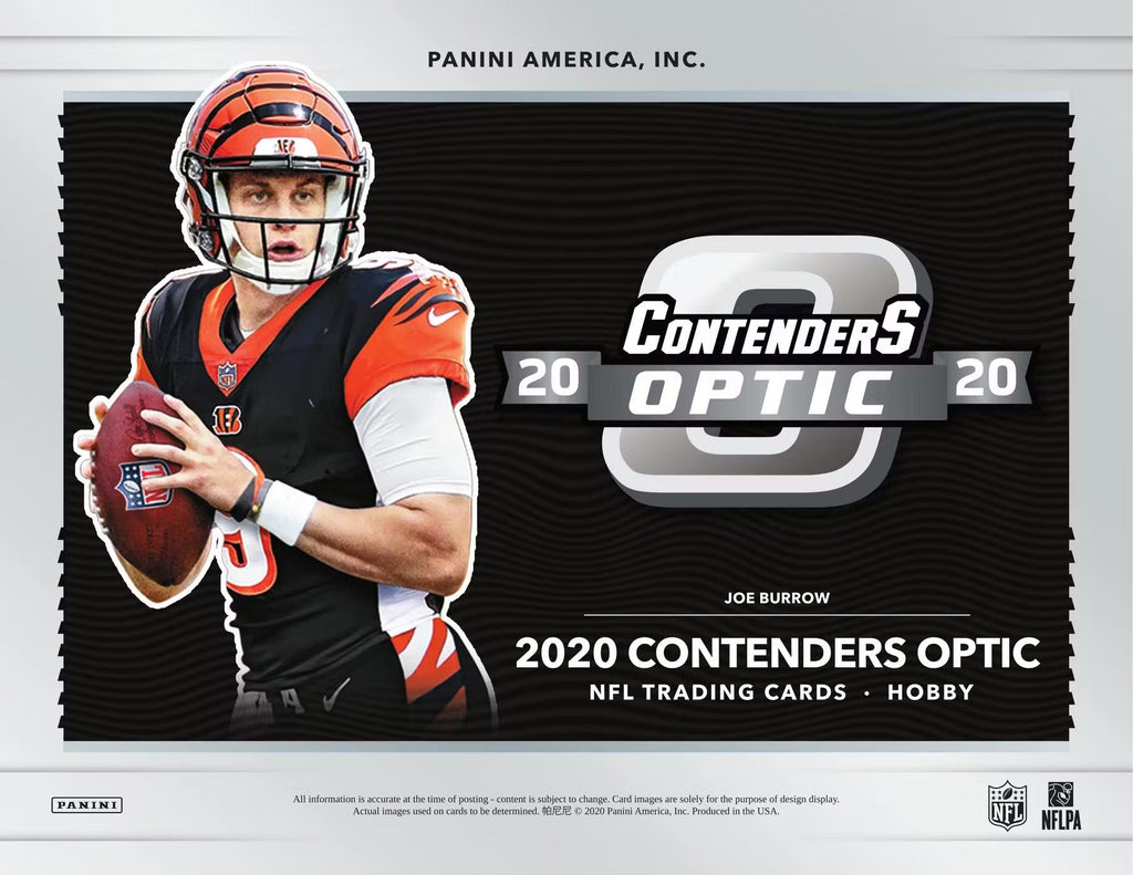 2020 Panini Contenders Optic Football Hobby Trading Cards