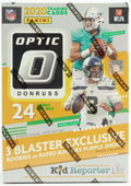 2020 Panini Donruss Optic Football Blaster Trading Cards Purple