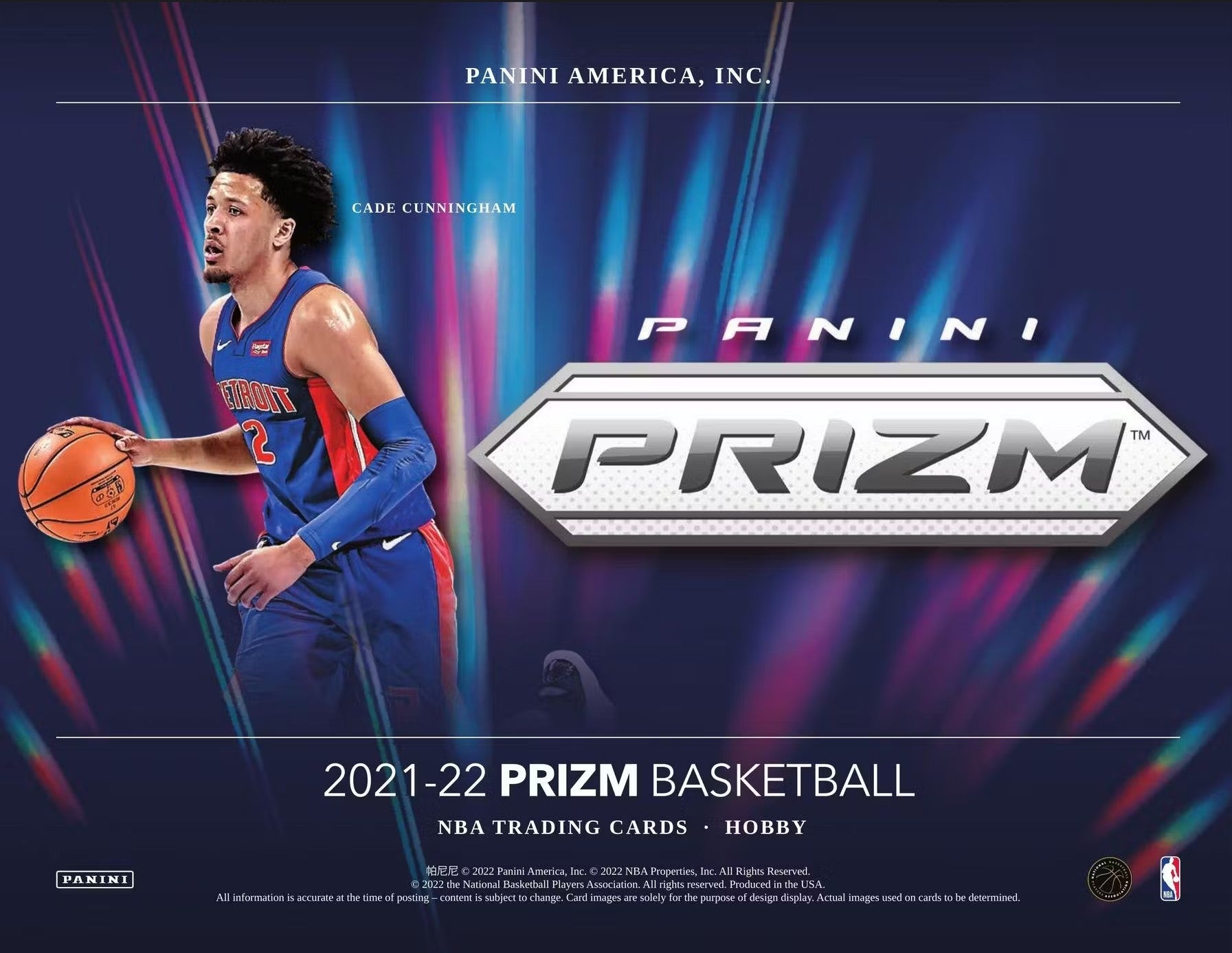 2021-22 Panini Prizm Basketball Hobby Trading Cards