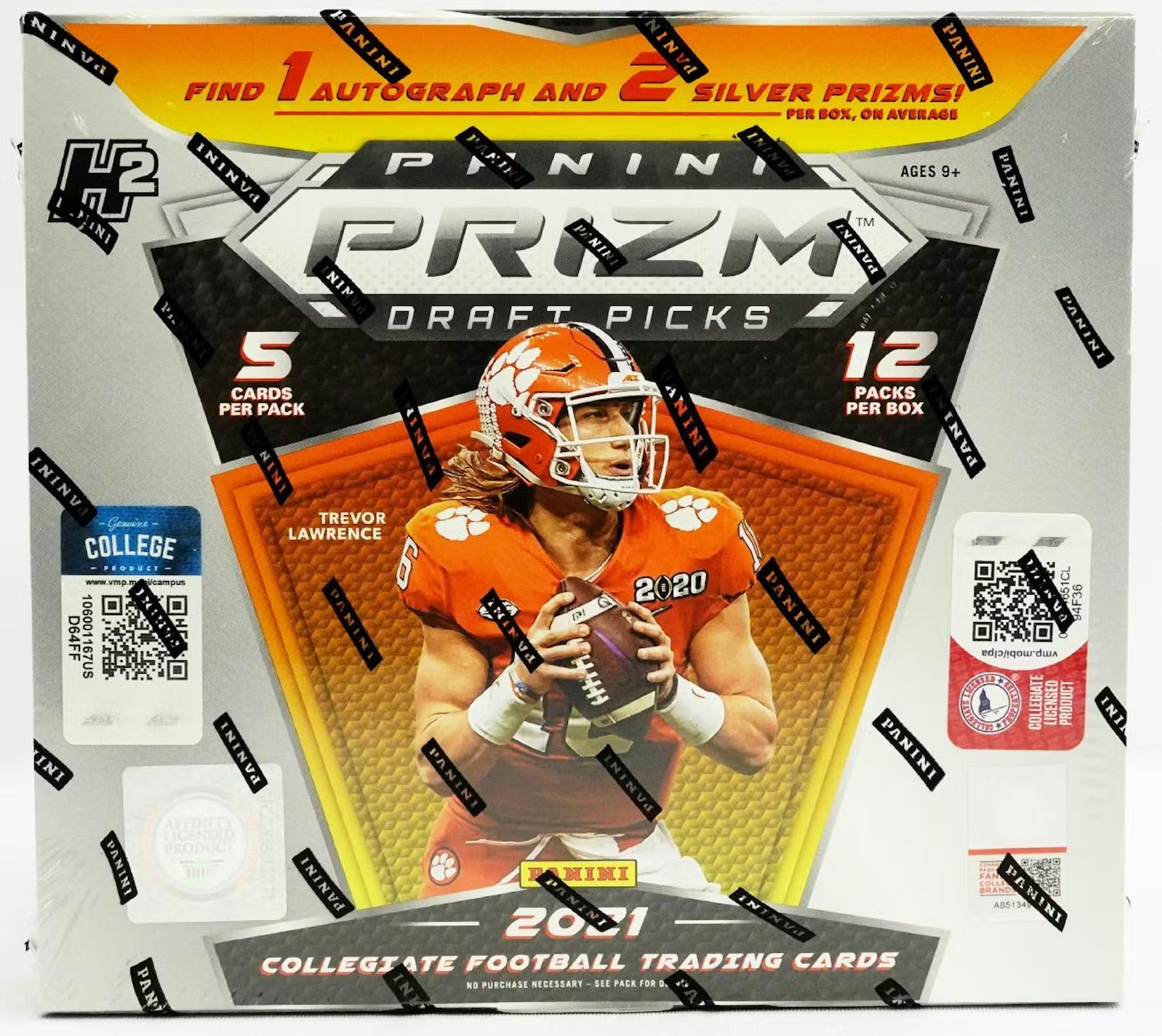 2021 Panini Prizm Draft Picks Football H2 Trading Cards