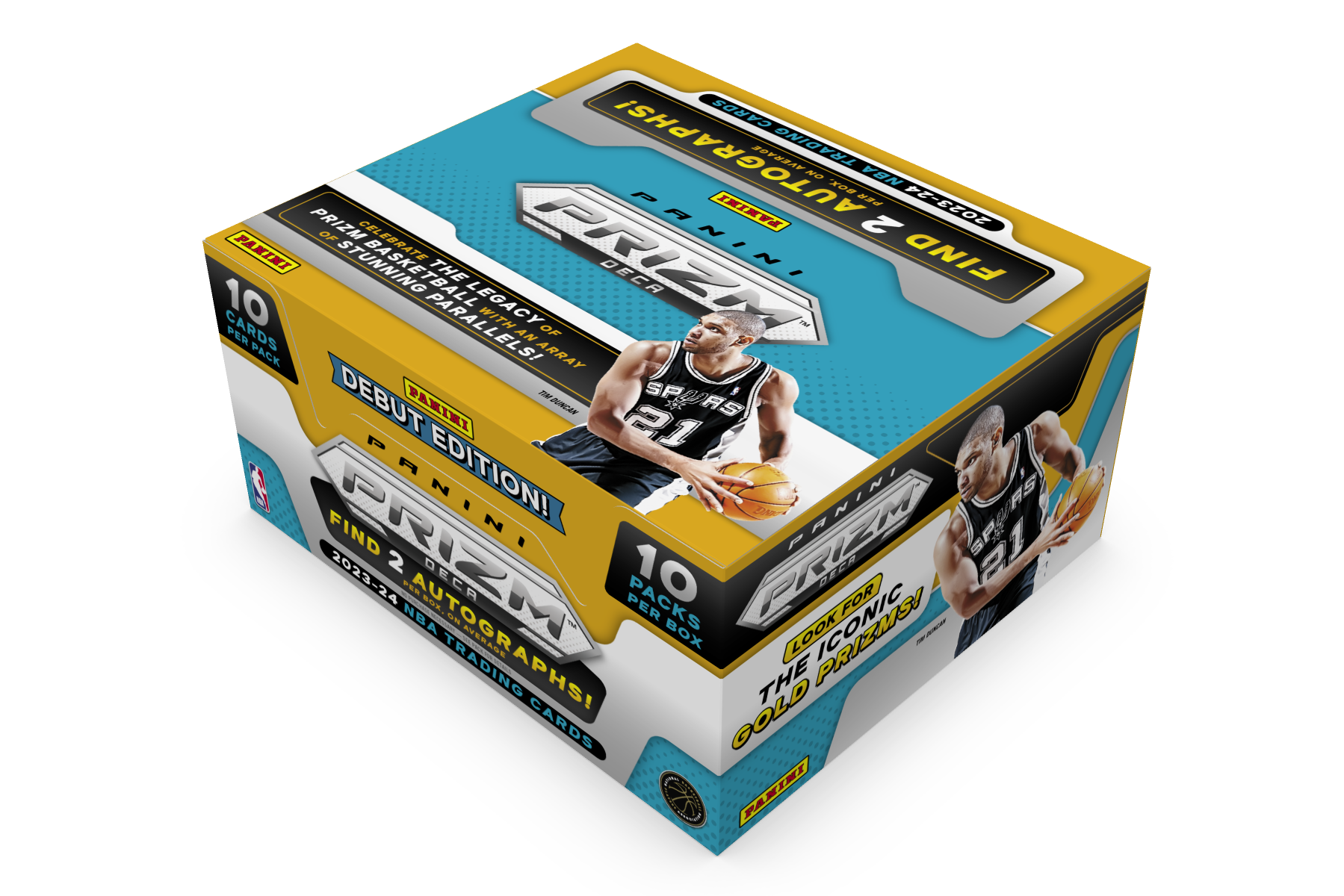 2023-24 Panini Prizm Deca Basketball Hobby Trading Cards