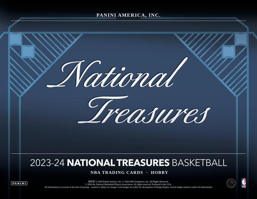 2023-24 Panini National Treasures Basketball International Hobby Trading Cards