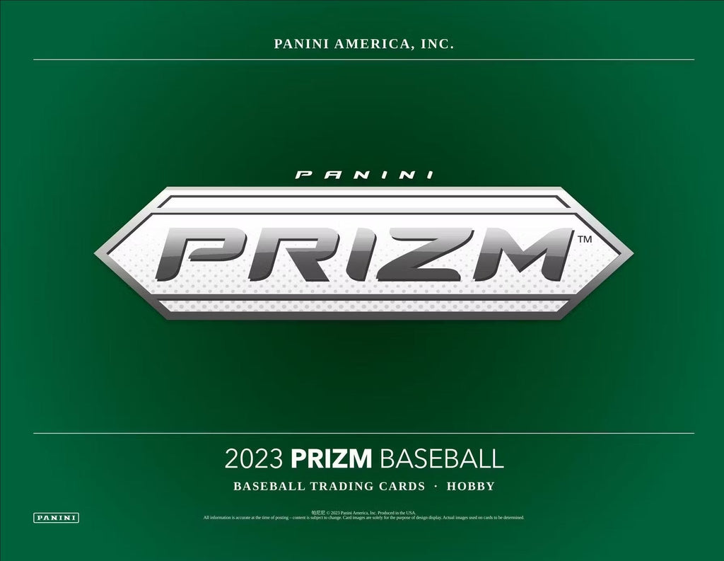 2023 Panini Prizm Baseball Hobby Trading Cards