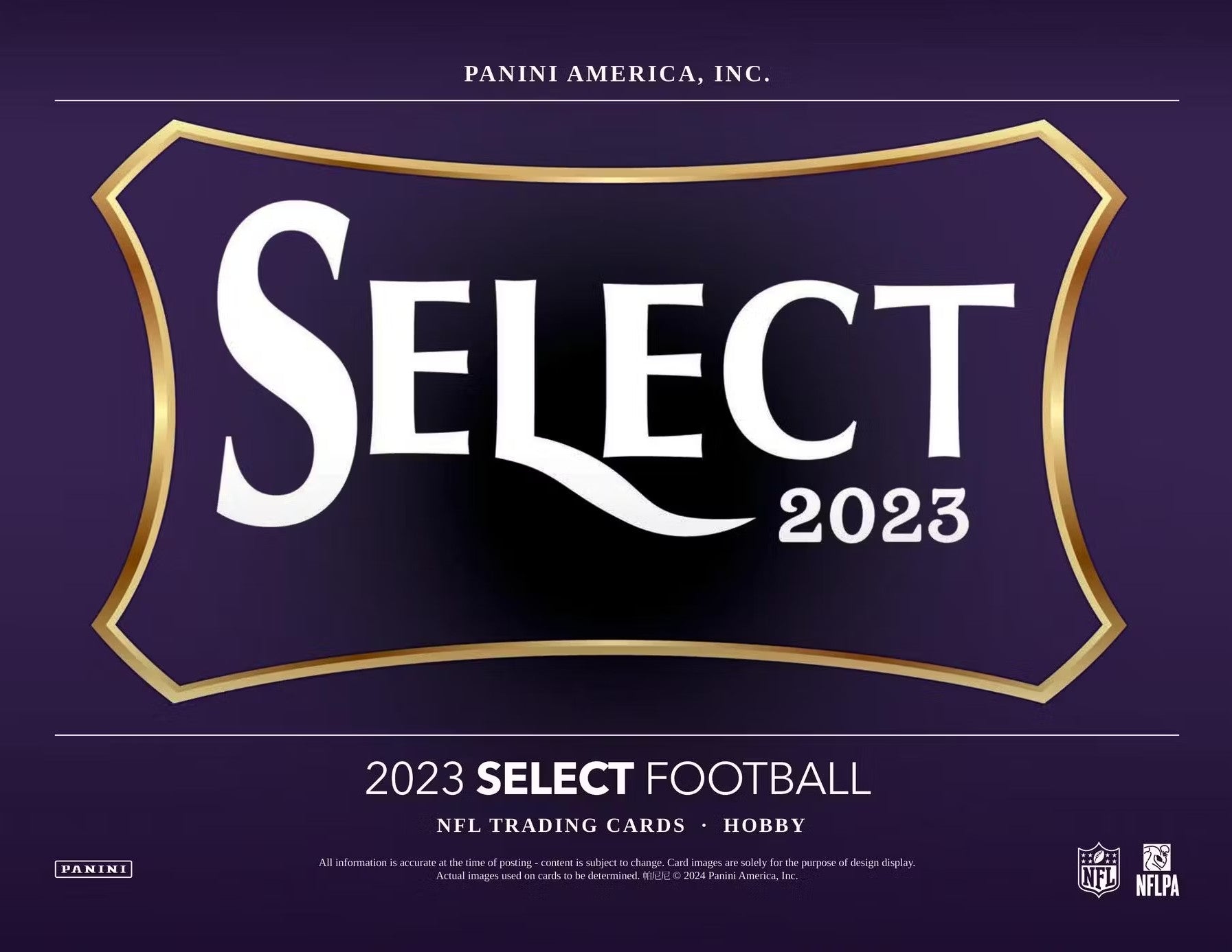 2023 Panini Select Football Hobby Trading Cards