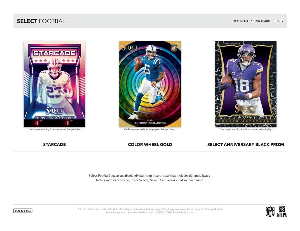 2023 Panini Select Football Hobby Trading Cards