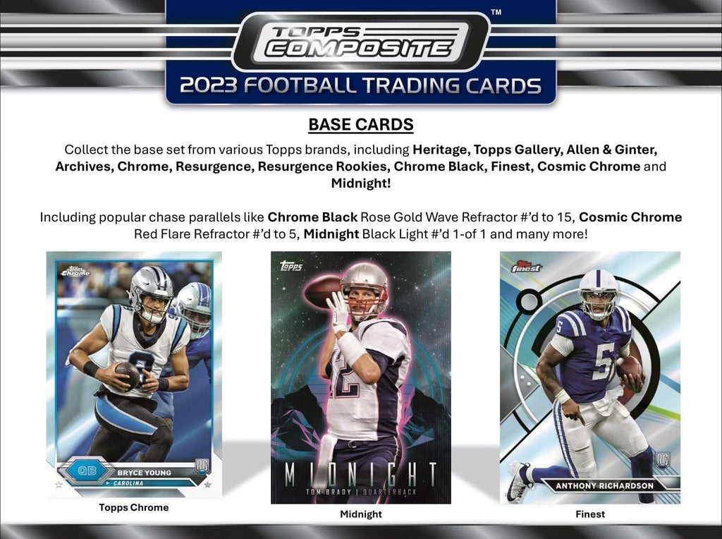 2023 Topps Composite Football Breakers Delight Trading Cards