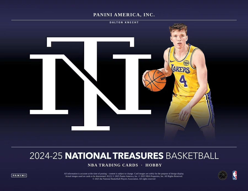 2024-25 Panini National Treasures Basketball Hobby Trading Cards