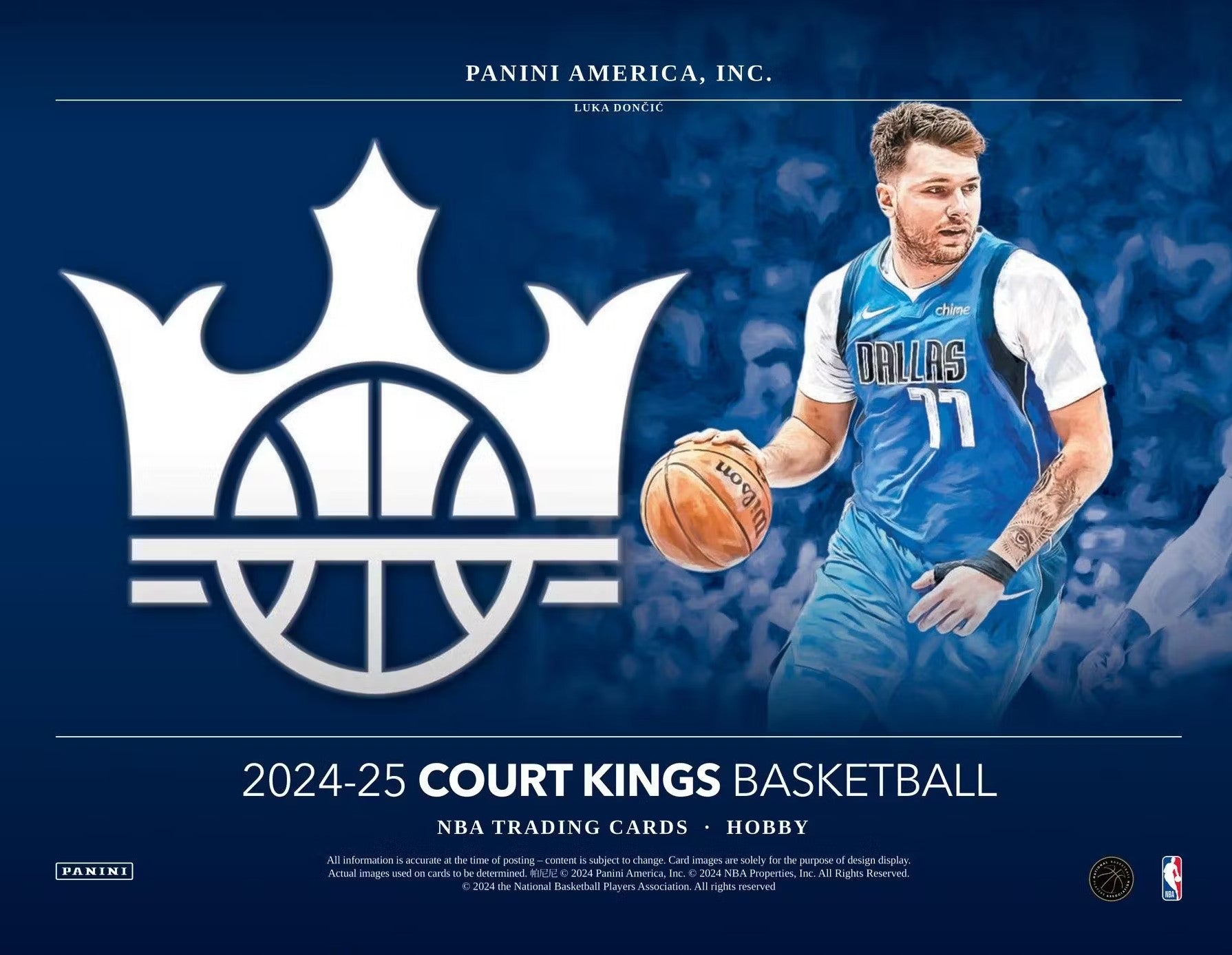 2024-25 Panini Court Kings Basketball Hobby Trading Cards