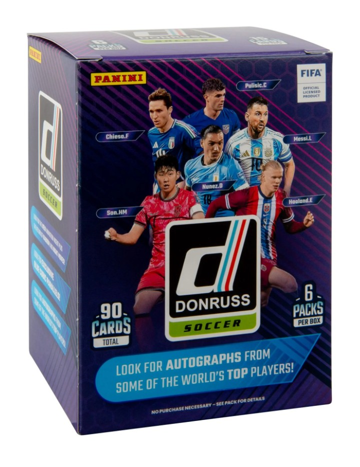 2024-25 Panini Donruss Soccer Blaster Trading Cards