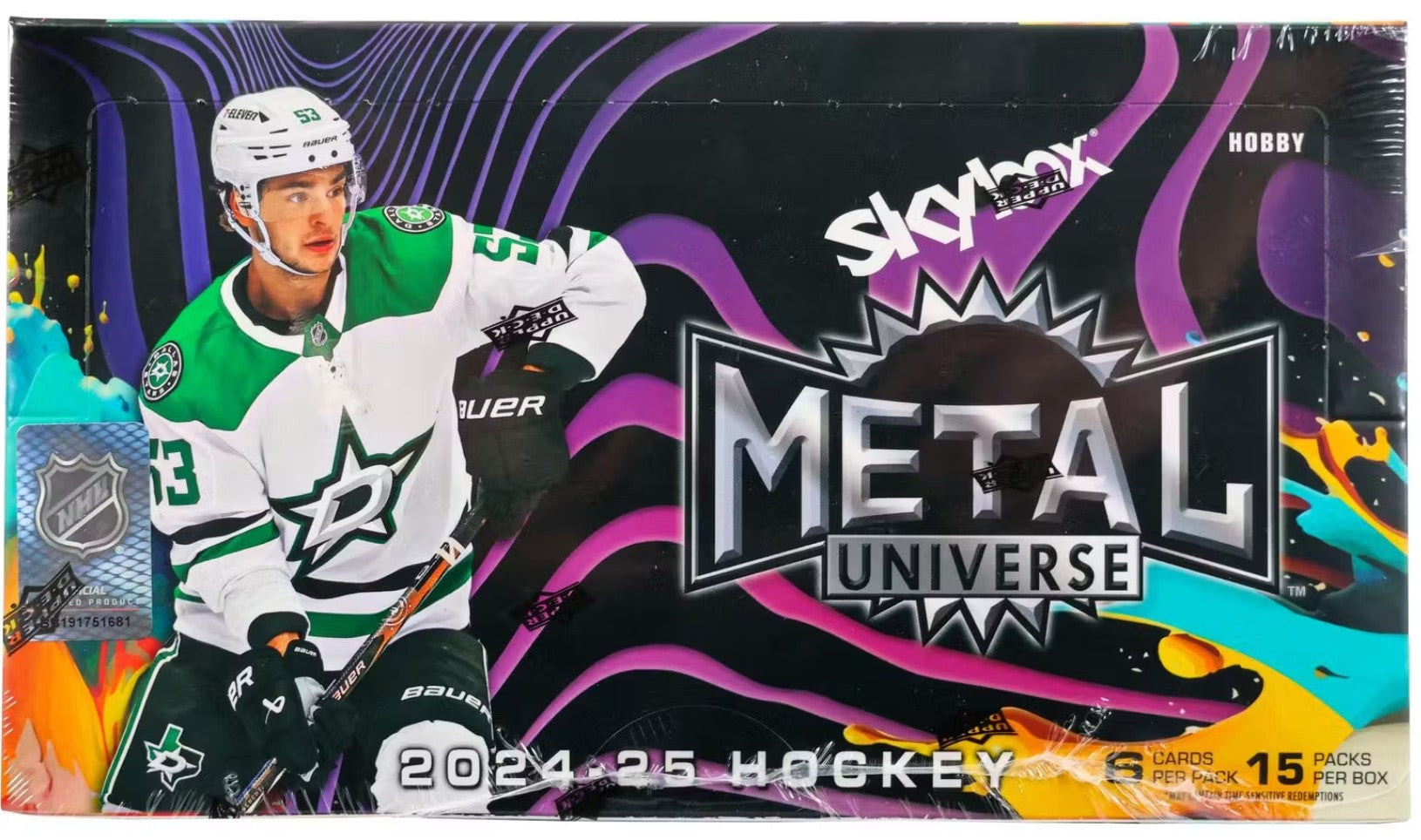 2024-25 Upper Deck Skybox Metal Universe Hockey Hobby Trading Cards