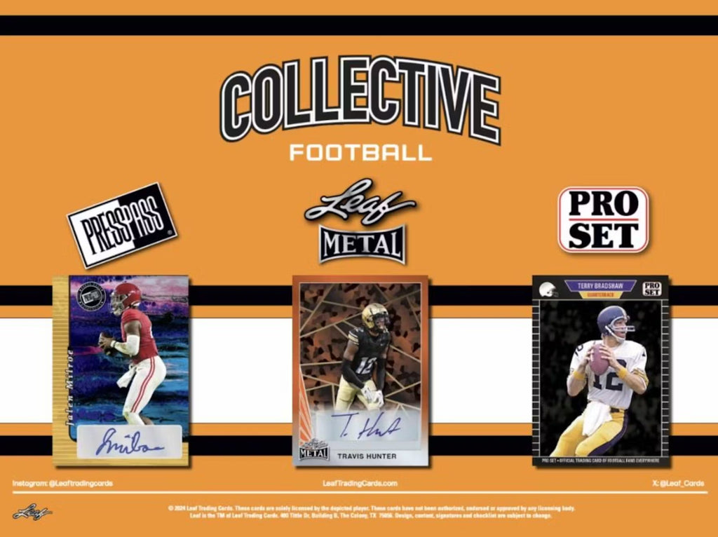 2024 Leaf Collective Football Jumbo Trading Cards