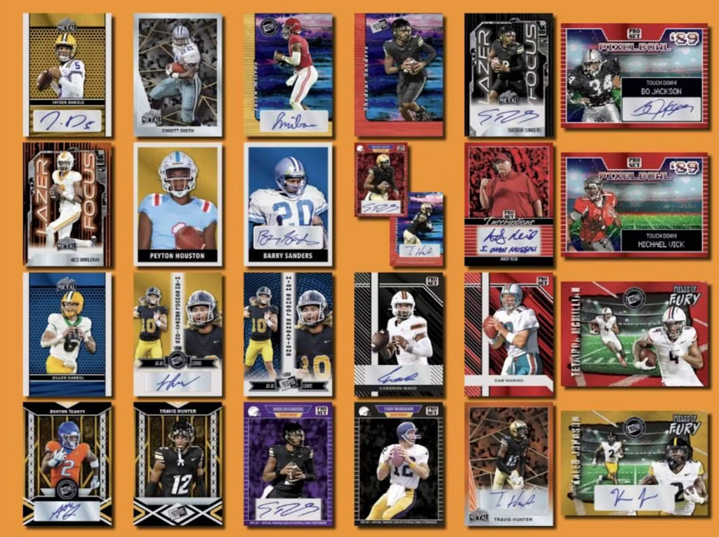 2024 Leaf Collective Football Jumbo Trading Cards