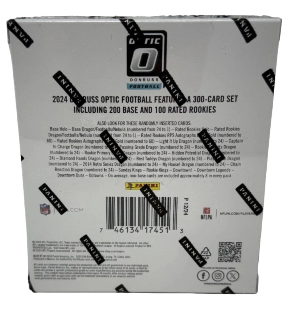 2024 Panini Donruss Optic Football Choice Trading Cards