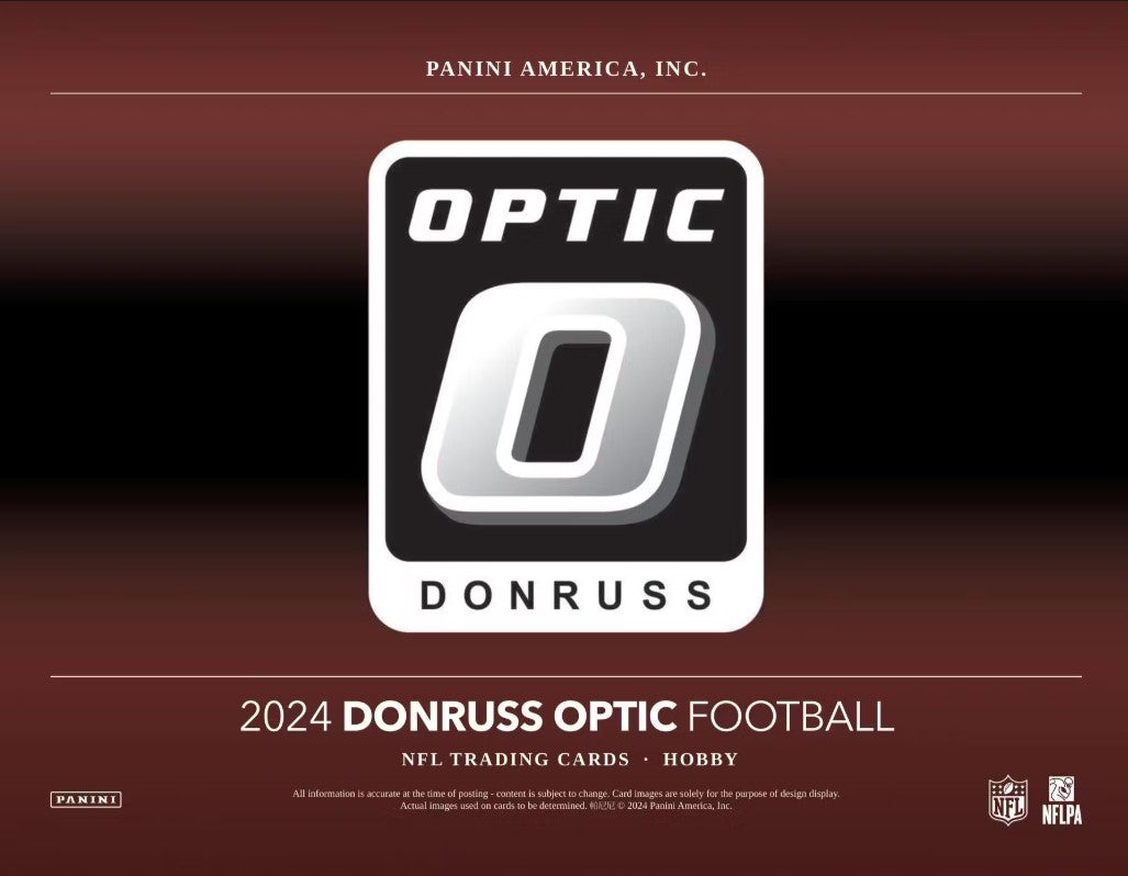 2024 Panini Donruss Optic Football Hobby Trading Cards