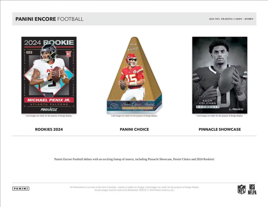 2024 Panini Encore Football Hobby Trading Cards
