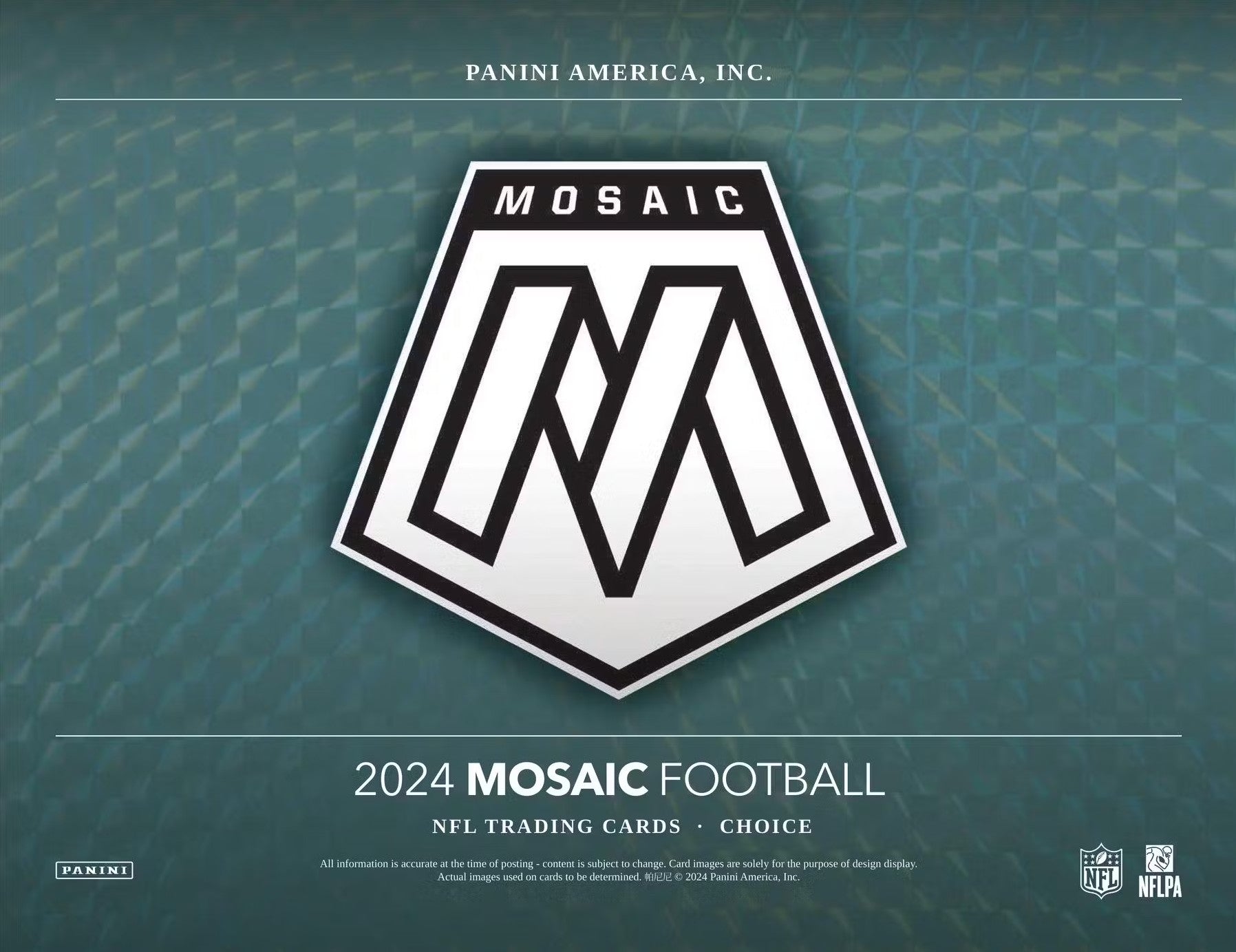 2024 Panini Mosaic Football Choice Trading Cards