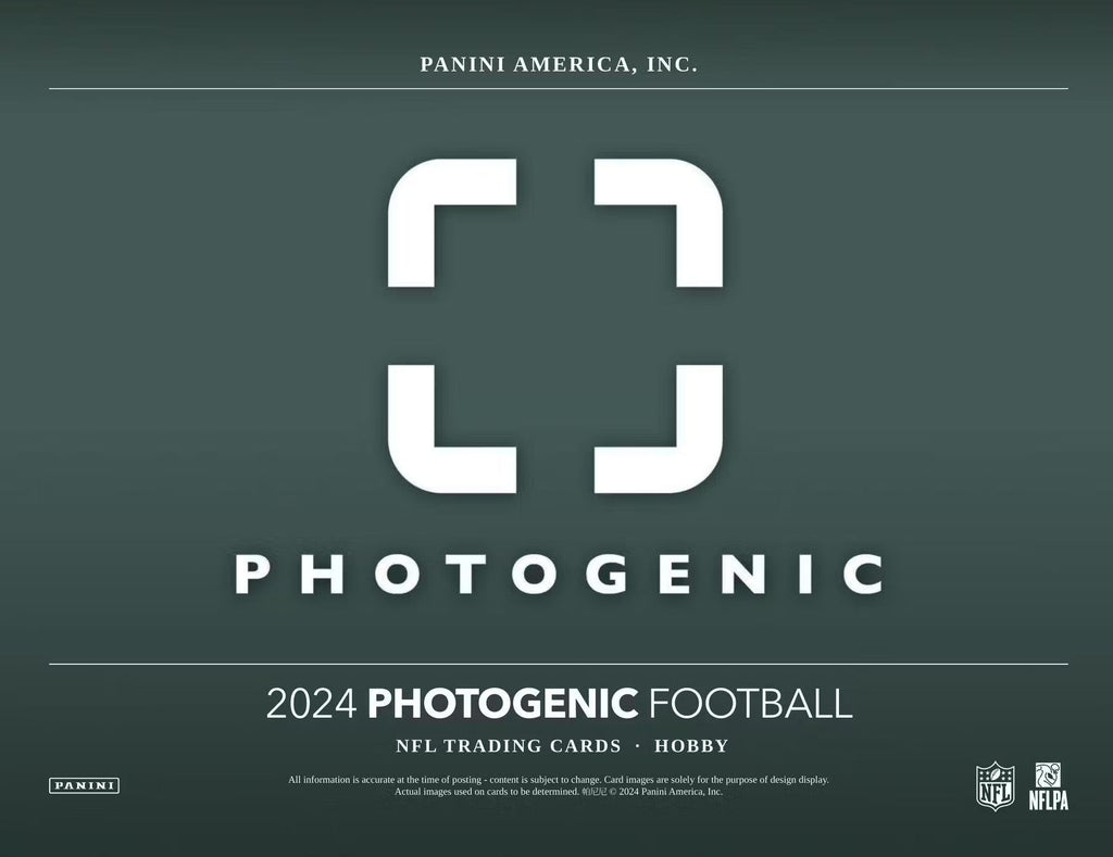 2024 Panini Photogenic Football Hobby Trading Cards