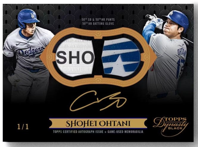2024 Topps 50/50 Shohei Ohtani Baseball Trading Cards LV