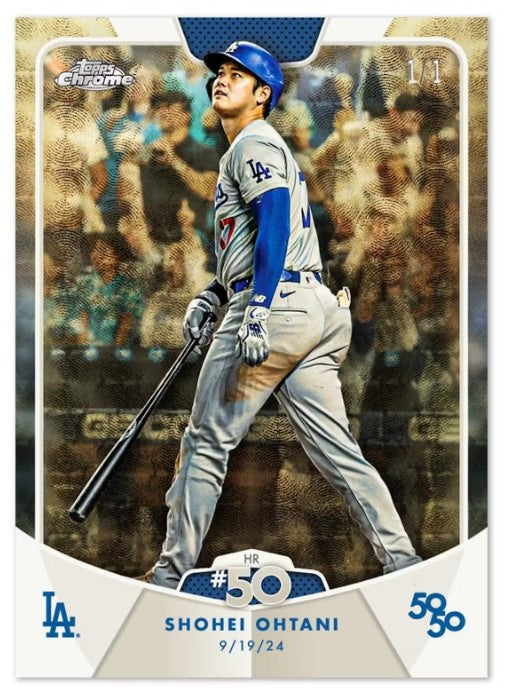 2024 Topps 50/50 Shohei Ohtani Baseball Trading Cards LV