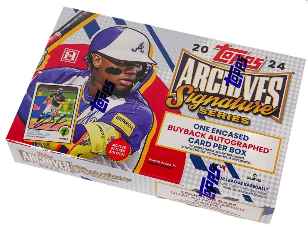 2024 Topps Archives Signature Series Baseball Hobby Trading Cards