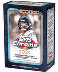 2024 Topps Chrome Football Blaster Trading Cards