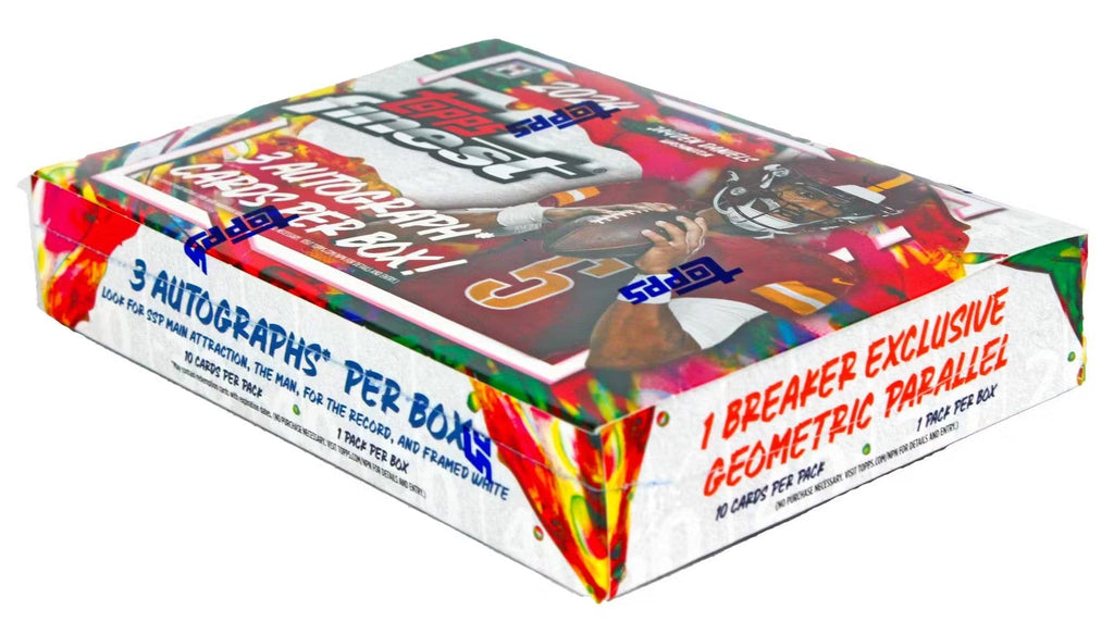 2024 Topps Finest Football Breakers Delight Trading Cards