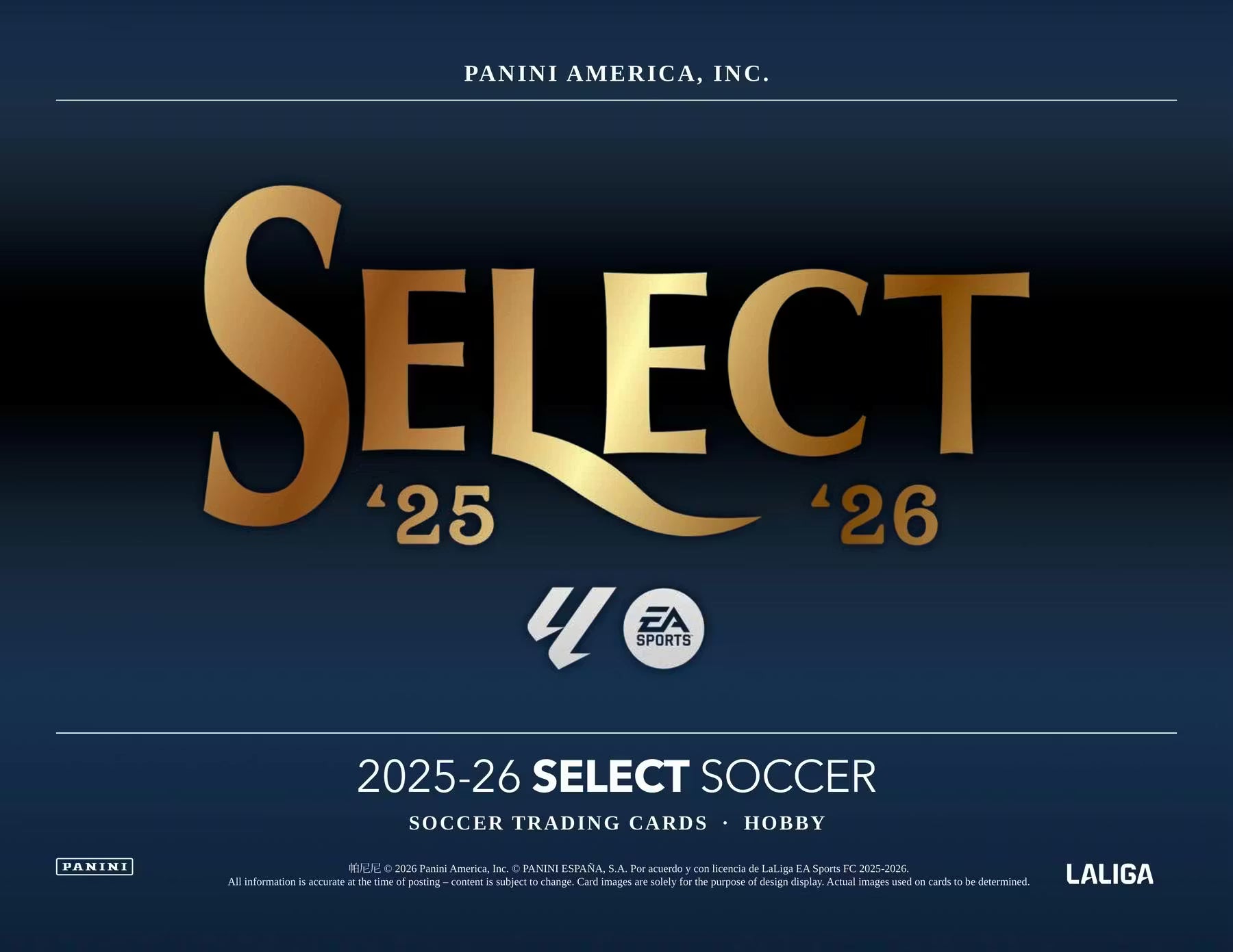 2025-26 Panini Select La Liga Soccer Hobby Trading Cards