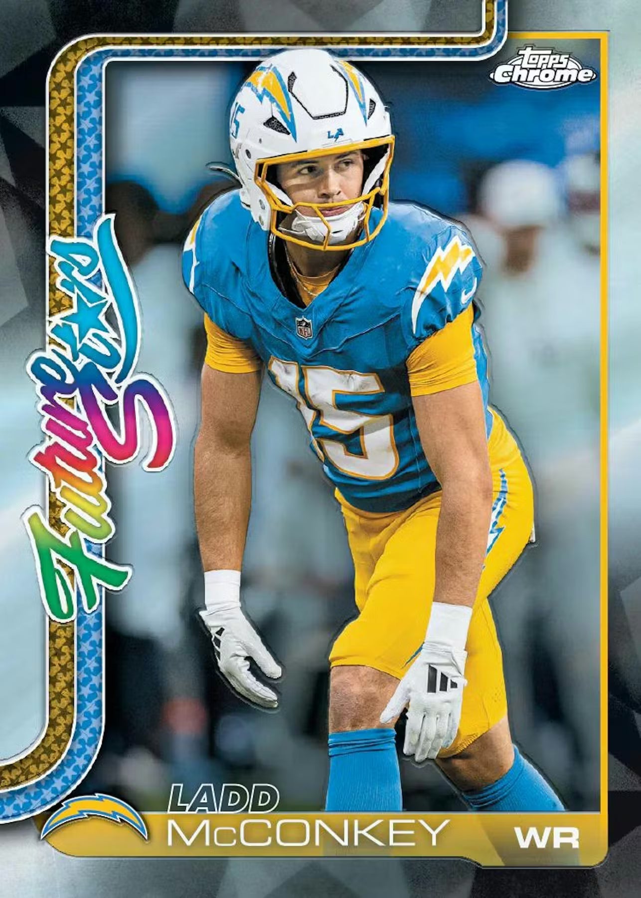 2025 Topps Chrome Football Mega Trading Cards