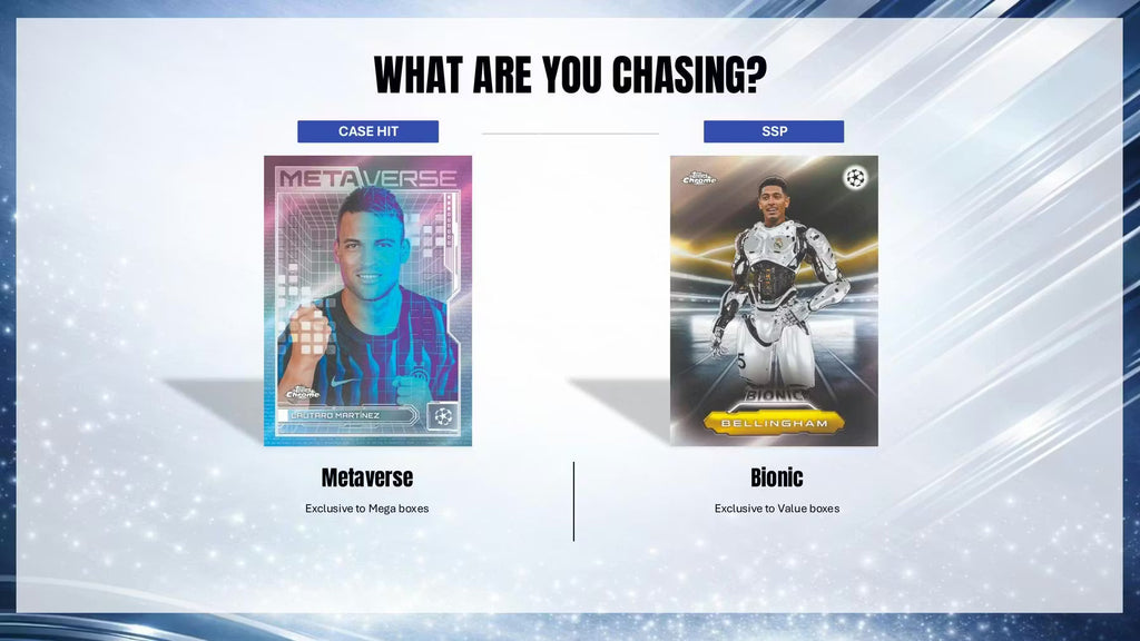 2025-26 Topps Chrome UEFA Club Competitions Soccer Mega Trading Cards