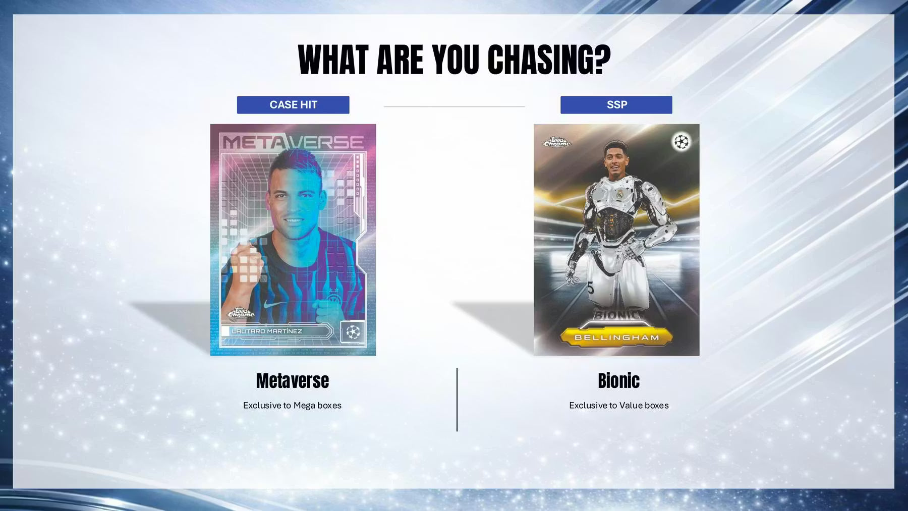 2025-26 Topps Chrome UEFA Club Competitions Soccer Mega Trading Cards