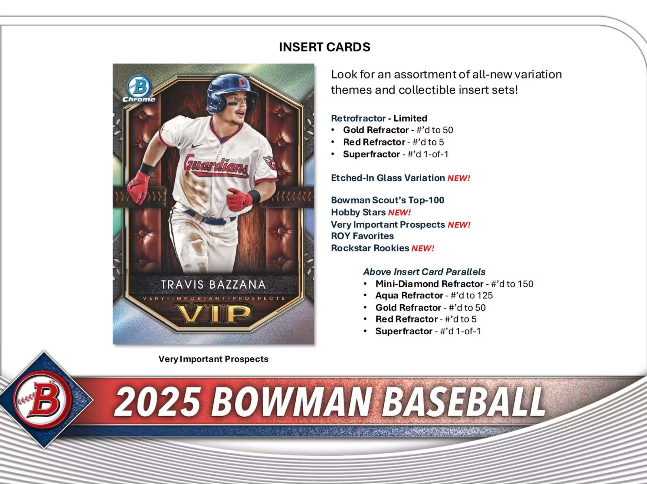 2025 Topps Bowman Baseball Breakers Delight Trading Cards